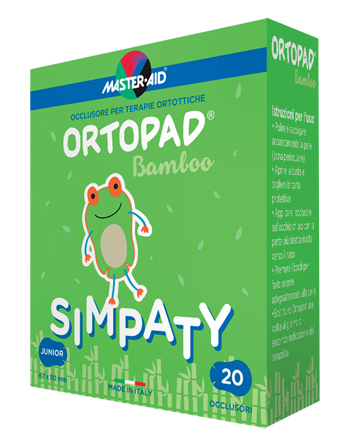 [906660535] CEROTTO OCULARE PER ORTOTTICA ORTOPAD SIMPATY JUNIOR 5X6,7 20 PEZZI