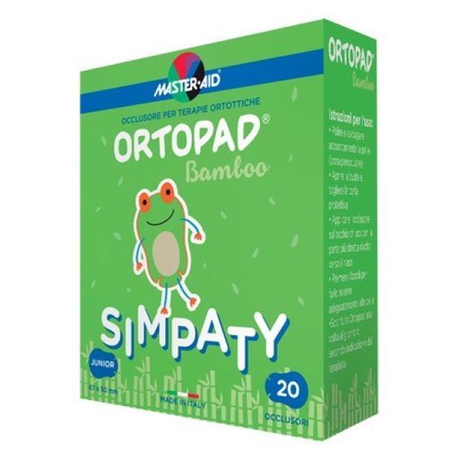 [906660535] CEROTTO OCULARE PER ORTOTTICA ORTOPAD SIMPATY JUNIOR 5X6,7 20 PEZZI