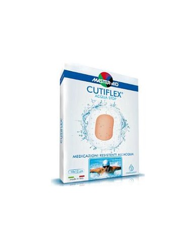 [907063224] MEDICAZIONE AUTOADESIVA TRASPARENTE IMPERMEABILE MASTER-AID CUTIFLEXMED 10,5X15 CM 5 PEZZI