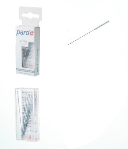 [908262975] PARO 7-1014 ISOLA SCOVOLINO INTERDENTALI XX-FINE BLU CILINDRICO DIAMETRO 2,5 MM