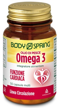 [908528134] BODY SPRING OLIO DI PESCE OMEGA 3 50 CAPSULE