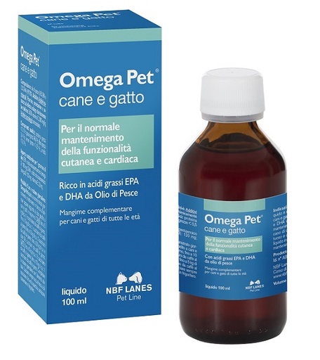 [909005631] OMEGA PET OLIO FLACONE 100 ML