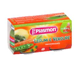 [909259006] PLASMON OMOGENEIZZATO VERDURE LEGUMI 80 G X 2 PEZZI