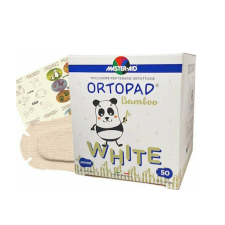 [909318711] CEROTTO OCULARE PER ORTOTTICA ORTOPAD BIANCO JUNIOR 50 PEZZI
