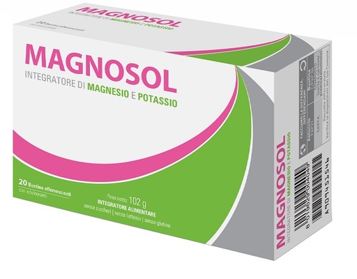 [909451546] MAGNOSOL 20 BUSTINE EFFERVESCENTI