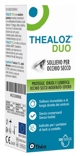 [923208906] THEALOZ DUO SOLUZIONE OCULARE FLACONE 10 ML