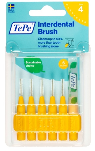 [925897276] TEPE SCOVOLINO GIALLO 0,7 MM 6 PEZZI