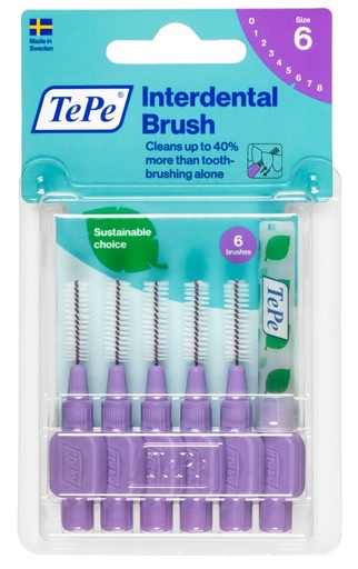 [925897338] TEPE SCOVOLINO VIOLA 1,1MM 6 PEZZI