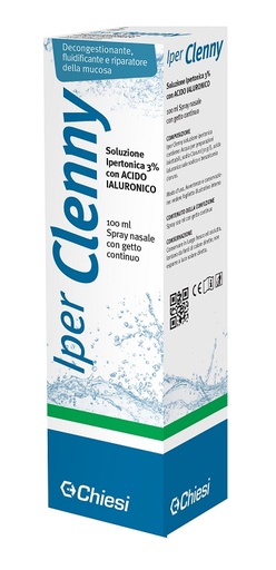 [927117248] IPER CLENNY SPRAY NASALE EROGAZIONE CONTINUA SOLUZIONE IPERTONICA CON ACIDO IALURONICO 100 ML