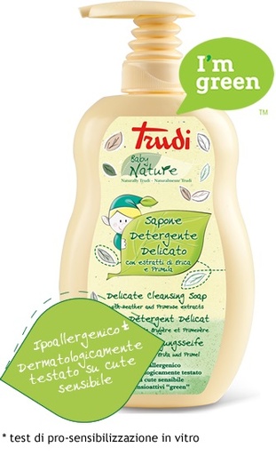 [927153256] TRUDI BABY NATURE SAPONE DETERGENTE DELICATO 400 ML