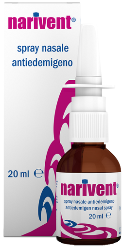 [930242274] SPRAY NASALE ANTIEDEMIGENO NARIVENT FLACONE 20 ML
