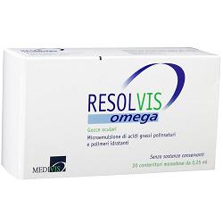 [931069987] GOCCE OCULARI RESOLVIS OMEGA 20 FIALE MONODOSE 0,25 ML