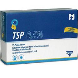 [931935252] TSP 0,5% SOLUZIONE OFTALMICA UMETTANTE LUBRIFICANTE 30 FLACONCINI MONODOSE 0,5 ML