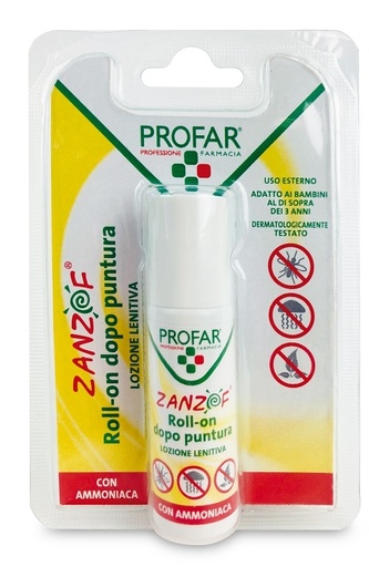 [932217641] ZANZOF LOZIONE POST PUNTURA CON AMMONIACA ROLL-ON 20 ML PROFAR