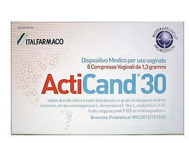 [932714138] ACTICAND 30 8 COMPRESSE VAGINALI