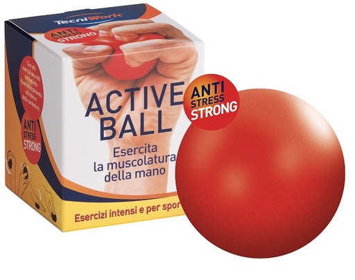 [933513335] TECNIWORK ACTIVE BALL STRONG ROSSA