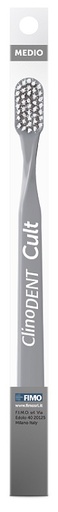 [933942916] CLINODENT CULT GRIGIO SPAZZOLINO DA DENTI MEDIO