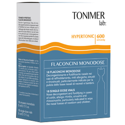 [935205551] TONIMER LAB HYPERTONIC 18 FLACONCINI MONODOSE