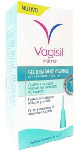[935810960] VAGISIL INTIMA GEL IDRATANTE VAGINALE 6 APPLICAZIONI MONODOSE 5 G