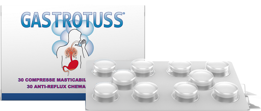 [938132192] GASTROTUSS ANTIREFLUSSO 30 COMPRESSE MASTICABILI