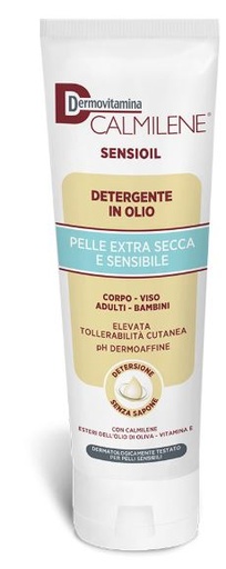 [938805645] DERMOVITAMINA CALMILENE SENSIOIL DETERGENTE IN OLIO SENZA SAPONE PER PELLE EXTRA SECCA E SENSIBILE 250 ML