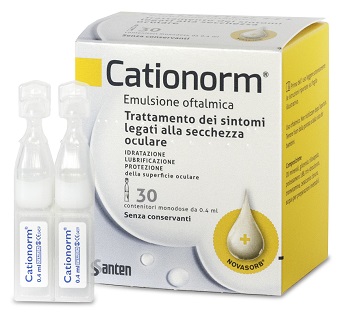 [939989087] CATIONORM GOCCE 30 FIALE MONODOSE DA 0,4 ML