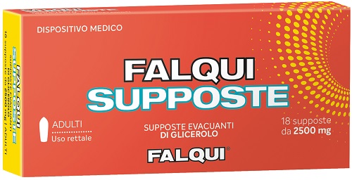 [941657811] SUPPOSTE FALQUI 18 SUPPOSTE CON GLICERINA 2500MG ADULTI