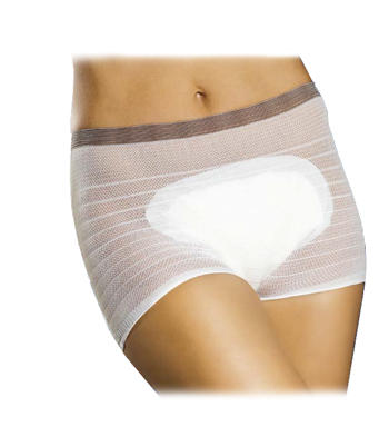 [941790242] MUTANDINA A RETE PORTA ASSORBENTE LARGE RIUTILIZZABILE 3 PEZZI