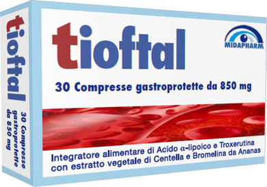 [941959850] TIOFTAL 30 COMPRESSE GASTROPROTETTE