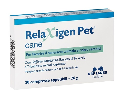 [942059801] RELAXIGEN PET CANE BLISTER 20 COMPRESSE APPETIBILI