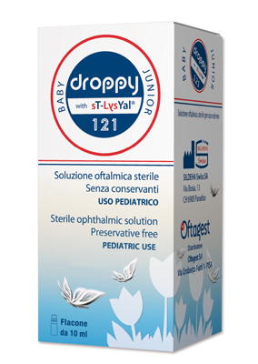 [942650817] DROPPY 121 MULTIDOSE 10 ML SOLUZIONE OFTALMICA SENZA CONSERVANTI USO PEDIATRICO