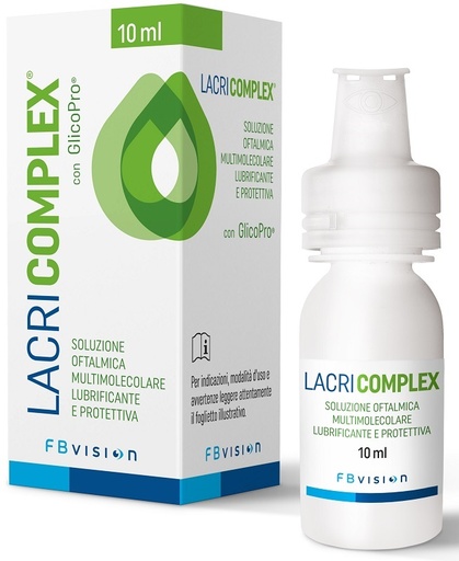 [944620285] LACRICOMPLEX SOLUZIONE OFTALMICA MULTIMOLECOLARE LUBRIFICANTE PROTETTIVA 10 ML