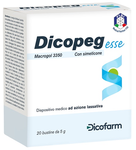 [947101022] DICOPEG ESSE 20 BUSTE 5 G MACROGOL 3350