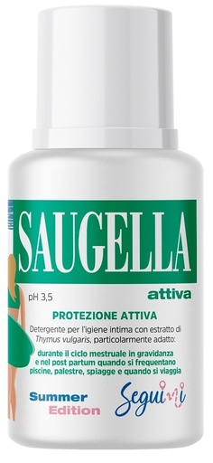 [947255271] SAUGELLA ATTIVA PH 3,5 PROTEZIONE ATTIVA DETERGENTE IGIENE INTIMA 100 ML