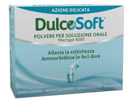 [971635735] DULCOSOFT POLVERE PER SOLUZIONE ORALE 20 BUSTINE