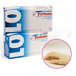 [900930316] GUANTO IN LATTICE FORHANS MISURA LARGE 100 PEZZI