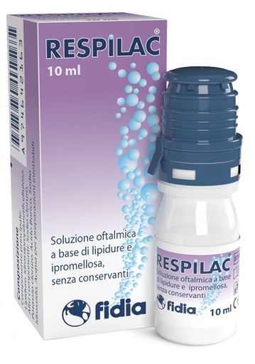 [974642163] SOLUZIONE OFTALMICA RESPILAC A BASE DI LIPIDURE E IPROMELLOSA 10 ML