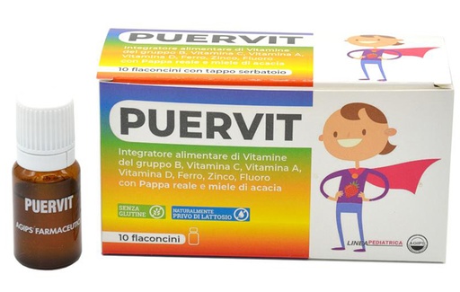 [901074310] PUERVIT 10 FLACONCINI 10 ML