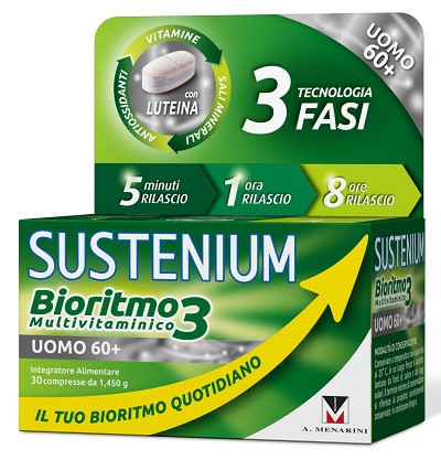 [975507789] SUSTENIUM BIORITMO3 UOMO 60+ 30 COMPRESSE
