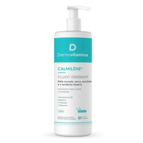 [976293732] DERMOVITAMINA CALMILENE FLUIDO IDRATANTE PER PELLE SECCA, MOLTO SECCA E SENSIBILE 500 ML