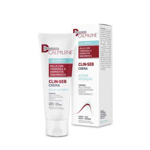 [980292650] DERMOVITAMINA CALMILENE CLIN-SEB CREMA AZIONE INTENSIVA PER PELLE CON TENDENZA A DERMATITE SEBORROICA 50 ML