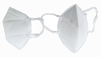 [980407302] GREENCARE MASCHERINA KN95 ADULTO 15,5X10,5 CM BIANCO 4 STRATI 6 PEZZI MONOUSO