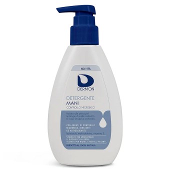 [981389366] DERMON DETERGENTE MANI CONTROLLO MICROBICO 200 ML