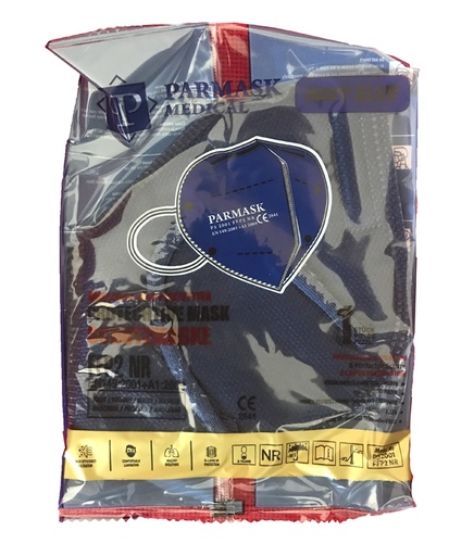 [982881284] MASCHERINA FFP2 PS2001 BLU NAVY 1 PEZZO