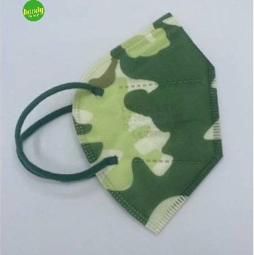 [982881322] MASCHERINA FFP2 PS2001 CAMOUFLAGE VERDE 1 PEZZO
