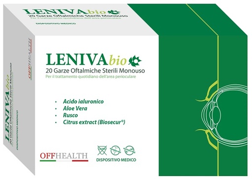 [982952261] GARZE OFTALMICHE LENIVA BIOSECUR 20 PEZZI
