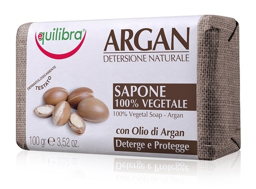 [984205981] EQUILIBRA ARGAN SAPONE 100% VEGETALE 100 G