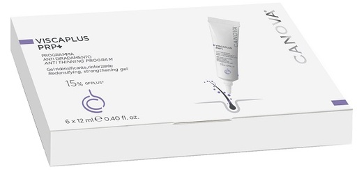 [987404682] VISCAPLUS PRP+ PROGRAMMA ANTI DIRADAMENTO 6 TUBI DA 12 ML