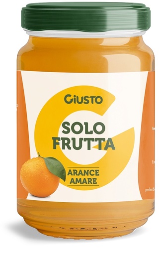 [987964665] GIUSTO SOLO FRUTTA CONFETTURA ARANCE AMARE 220 G