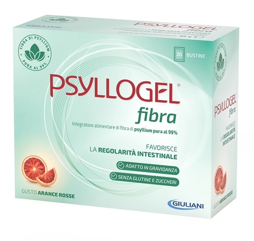 [902549652] PSYLLOGEL FIBRA ARANCE ROSSE 20 BUSTINE